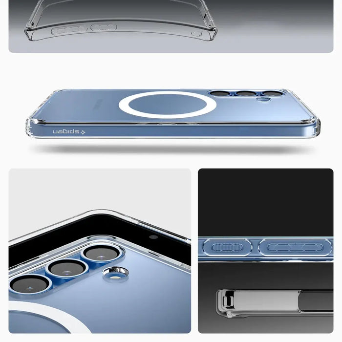 Spigen Ultra Hybrid Mag Case for Samsung Galaxy S25+ - Clear - Cell phone cases and covers<<<HurtelXML