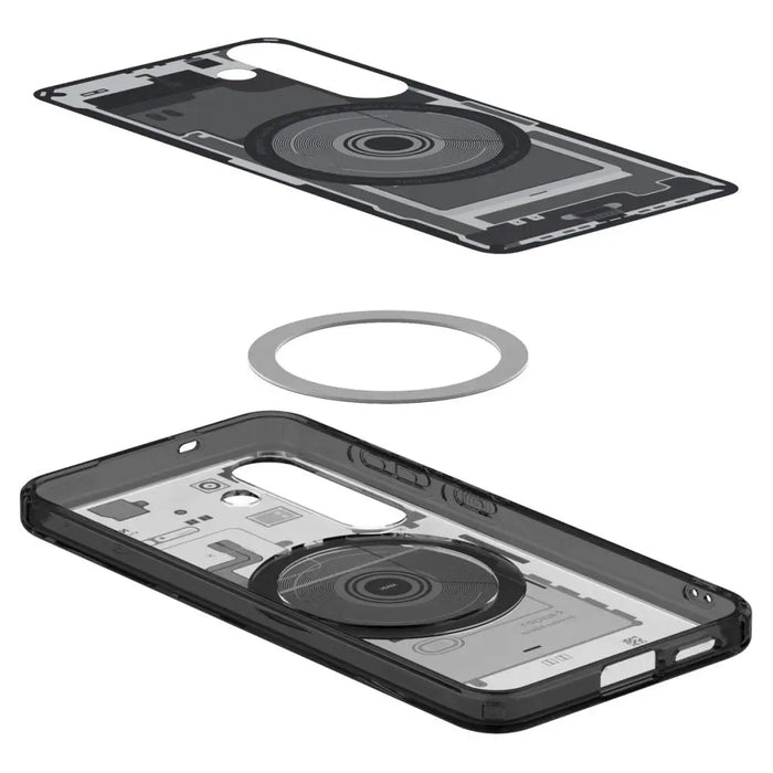 Spigen Ultra Hybrid Mag Case for Samsung Galaxy S25 Zero One - Black - Cell phone cases and covers<<<HurtelXML