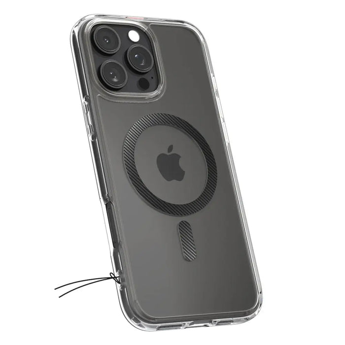 Spigen Ultra Hybrid Mag Case with MagSafe Carbon Fiber for iPhone 16 Pro Max - Dark Gray - Cell phone cases