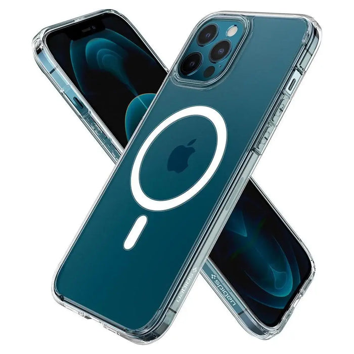 Spigen Ultra Hybrid Mag Case with MagSafe for iPhone 12 Pro Max - White - Cell phone cases and covers<<<HurtelXML