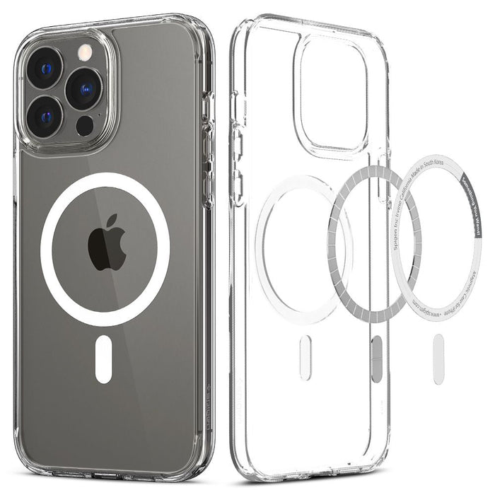 Spigen Ultra Hybrid Mag Case with MagSafe for iPhone 13 Pro Max - White - Cell phone cases and covers<<<HurtelXML