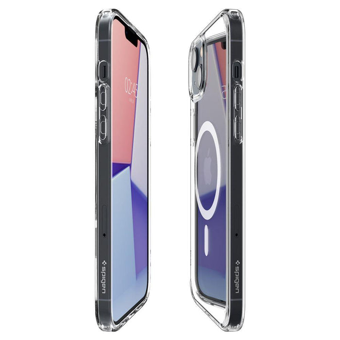 Spigen Ultra Hybrid Mag Case with MagSafe for iPhone 14 - Clear/White - Cell phone cases and covers<<<HurtelXML