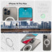 Spigen Ultra Hybrid Mag Case with MagSafe for iPhone 14 Pro Max - Clear/White - Cell phone cases and covers<<<HurtelXML