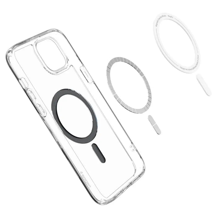 Spigen Ultra Hybrid Mag Case with MagSafe for iPhone 15 - Gray - Cell phone cases and covers<<<HurtelXML