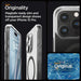 Spigen Ultra Hybrid Mag Case with MagSafe for iPhone 15 Pro - Clear Gray - Cell phone cases and covers<<<HurtelXML