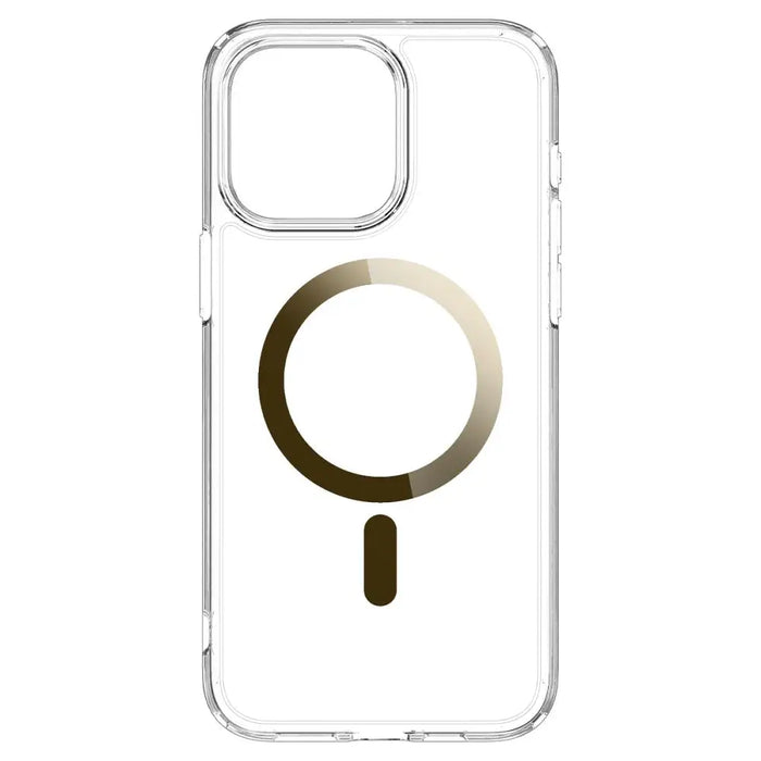 Spigen Ultra Hybrid Mag Case with MagSafe for iPhone 15 Pro - Gold - Cell phone cases and covers<<<HurtelXML