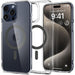 Spigen Ultra Hybrid Mag case with MagSafe for iPhone 15 Pro Max - graphite - Cell phone cases and covers<<<HurtelXML