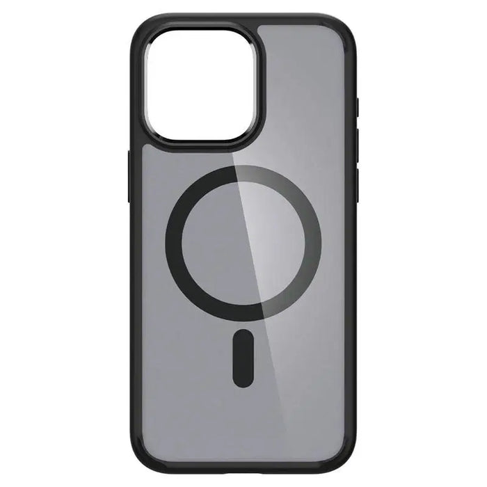 Spigen Ultra Hybrid Mag Case with MagSafe for iPhone 15 Pro Max - Clear Black - Cell phone cases and covers<<<HurtelXML