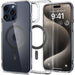 Spigen Ultra Hybrid Mag Case with MagSafe for iPhone 15 Pro Max - Gray - Cell phone cases and covers<<<HurtelXML