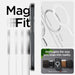 Spigen Ultra Hybrid Mag Case with MagSafe for iPhone 16 Plus - White - Cell phone cases and covers<<<HurtelXML