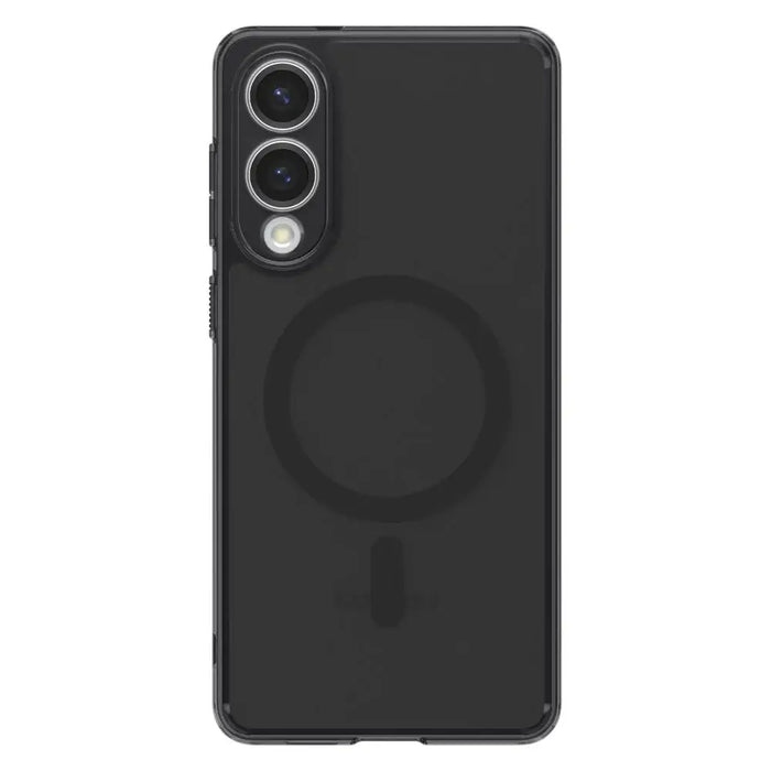 Spigen Ultra Hybrid Mag Case with MagSafe for Samsung Galaxy S25 Edge - Black Translucent - Cell phone cases