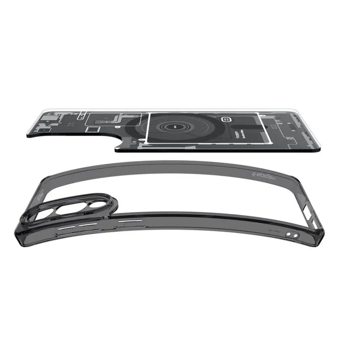 Spigen Ultra Hybrid Mag Case with MagSafe for Samsung Galaxy S25 Edge with Print - Black - Cell phone cases