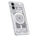 Spigen Ultra Hybrid Mag Case with MagSafe for Samsung Galaxy S25 Edge with Print - White - Cell phone cases