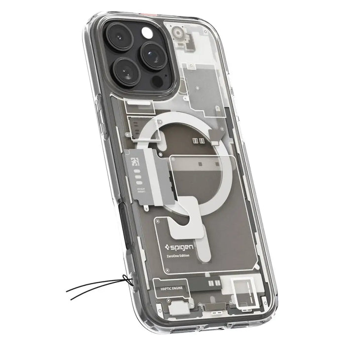 Spigen Ultra Hybrid Mag case with MagSafe Zero One for iPhone 16 Pro Max - titanium - Cell phone cases