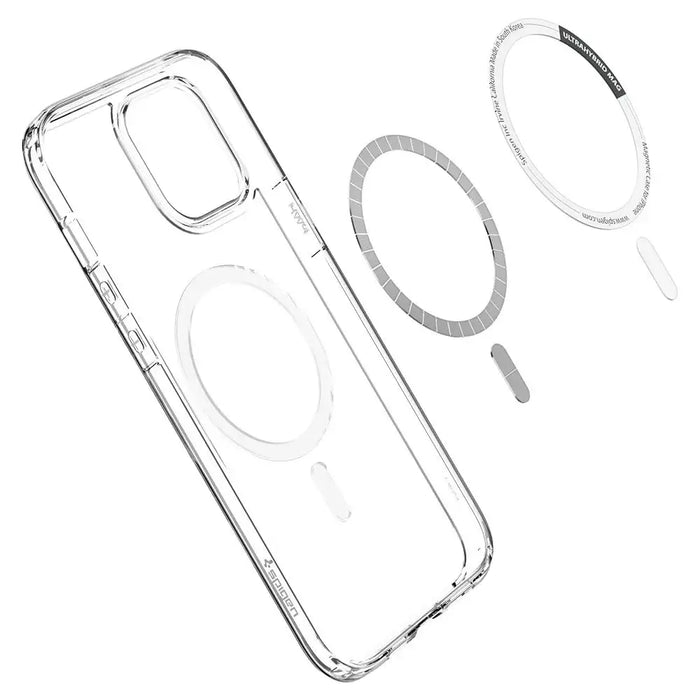 Spigen Ultra Hybrid Mag MagSafe Case for iPhone 12 / iPhone 12 Pro - White - Cell phone cases and covers<<<HurtelXML