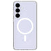 Spigen Ultra Hybrid Mag MagSafe Case for Samsung Galaxy S25 FE - Clear and White - Cell phone cases