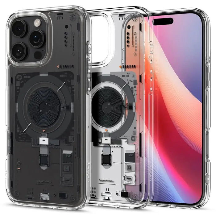 Spigen Ultra Hybrid Mag MagSafe iPhone 16 Pro Case - Clear - Cell phone cases and covers<<<HurtelXML