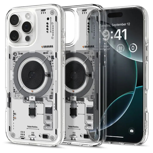 Spigen Ultra Hybrid Mag MagSafe iPhone 16 Pro Case - Clear - Cell phone cases and covers<<<HurtelXML