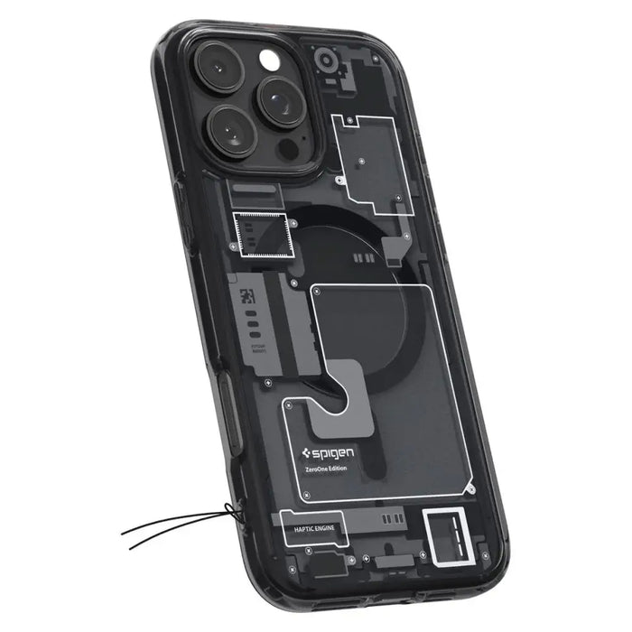 Spigen Ultra Hybrid Mag Zero One Case with MagSafe for iPhone 16 Pro - Dark Gray - Cell phone cases