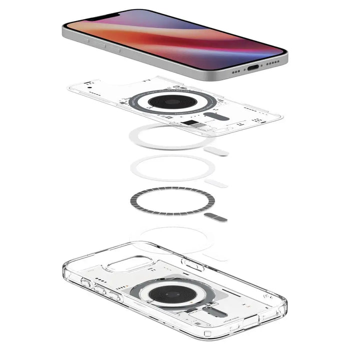 Spigen Ultra Hybrid MagSafe Case for iPhone 16e Neo One - Clear - Cell phone cases and covers<<<HurtelXML