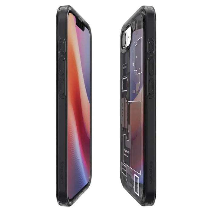 Spigen Ultra Hybrid MagSafe Case for iPhone 16e Zero One - Black - Cell phone cases and covers<<<HurtelXML