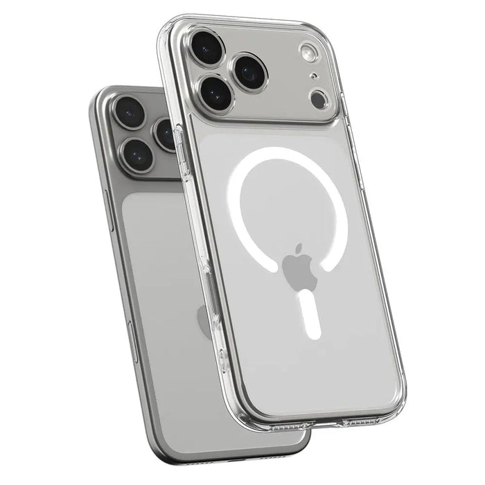 Spigen Ultra Hybrid MagSafe Case for iPhone 17 Pro Max - Clear and White - Cell phone cases and covers<<<HurtelXML