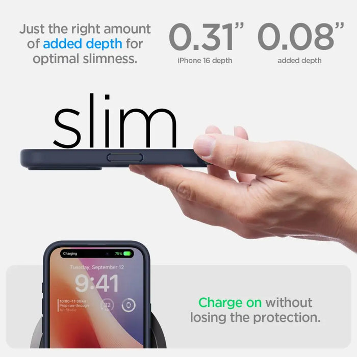 Spigen Ultra Hybrid MagSafe for iPhone 16 - Blue - Cell phone cases and covers<<<HurtelXML