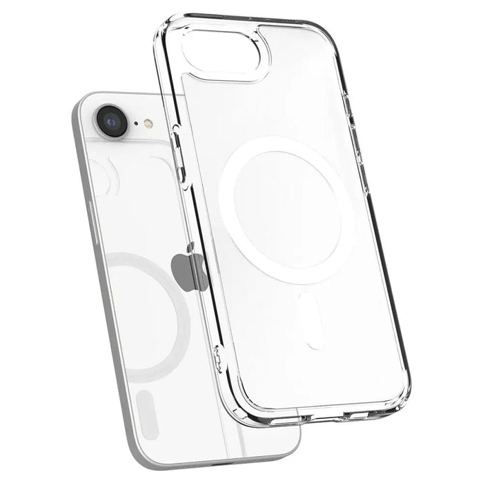 Spigen Ultra Hybrid MagSafe iPhone 16e Case - White Translucent - Cell phone cases and covers<<<HurtelXML