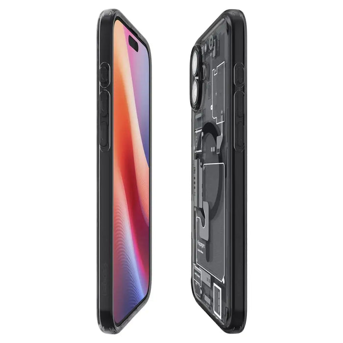 Spigen Ultra Hybrid MagSafe Zero One for iPhone 16 - Dark Gray - Cell phone cases and covers<<<HurtelXML