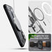 Spigen Ultra Hybrid MagSafe Zero One for iPhone 16 - Dark Gray - Cell phone cases and covers<<<HurtelXML