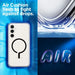 Spigen Ultra Hybrid OneTap Ring Case with MagSafe for Samsung Galaxy S23 FE - Clear Black - Cell phone cases