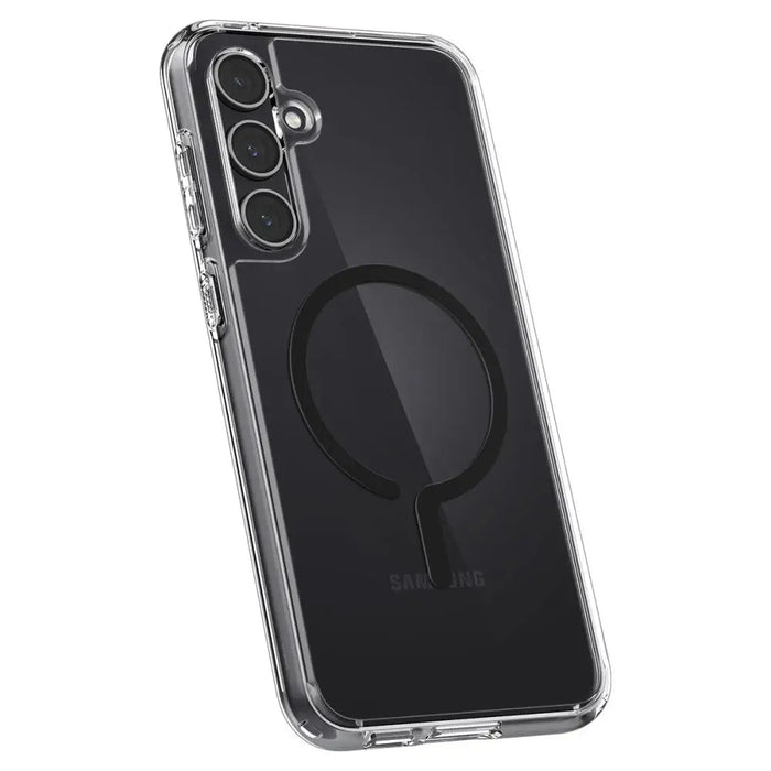Spigen Ultra Hybrid OneTap Ring Case with MagSafe for Samsung Galaxy S23 FE - Clear Black - Cell phone cases