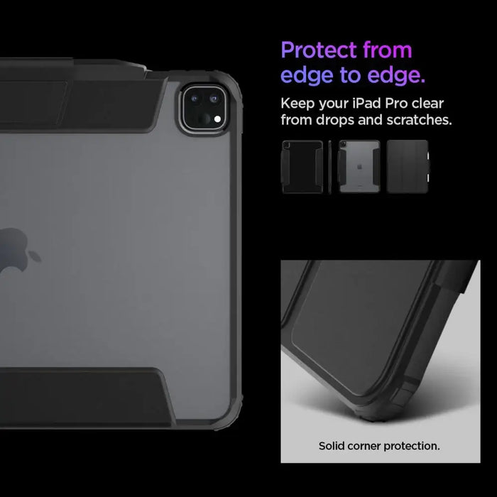 Spigen Ultra Hybrid Pro Case for iPad Pro 13’’ 2024 - Black - Cell phone cases and covers<<<HurtelXML