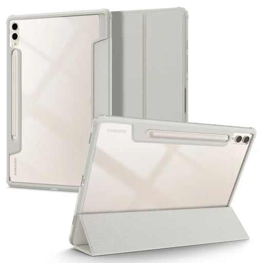 Spigen Ultra Hybrid Pro Case for Samsung Galaxy Tab S9+ 12.4’’ X810 / X816B - Gray - Cell phone cases