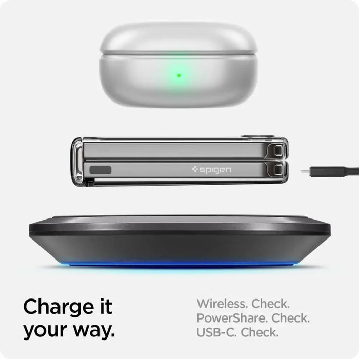 Spigen Ultra Hybrid Pro Case for Samsung Galaxy Z Flip 6 - Clear - Cell phone cases and covers<<<HurtelXML