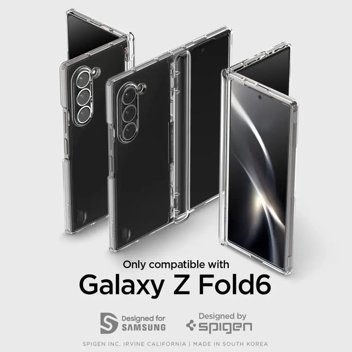 Spigen Ultra Hybrid Pro Case for Samsung Galaxy Z Fold 6 - Transparent - Cell phone cases and covers<<<HurtelXML