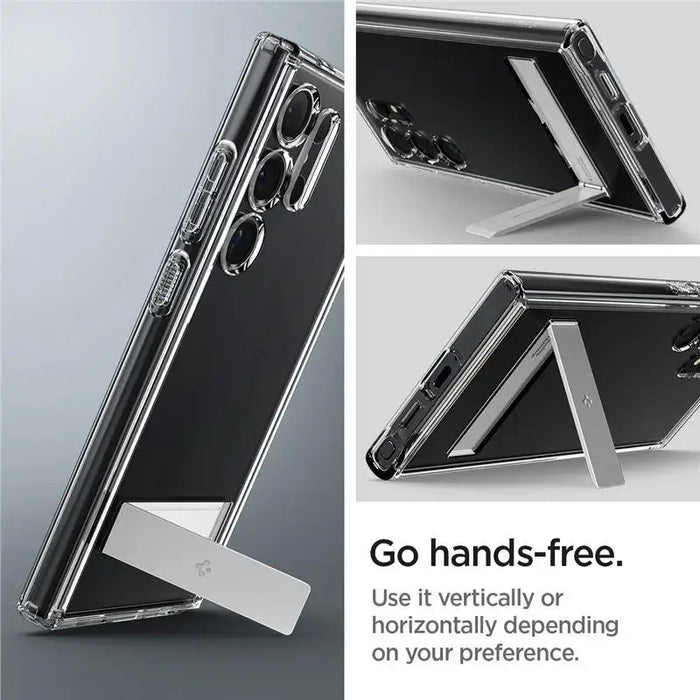 Spigen Ultra Hybrid S Case for Samsung Galaxy S24 Ultra - Transparent - Cell phone cases and covers<<<HurtelXML