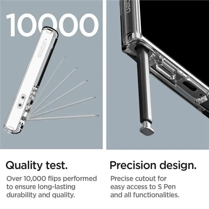 Spigen Ultra Hybrid S Case for Samsung Galaxy S24 Ultra - Transparent - Cell phone cases and covers<<<HurtelXML