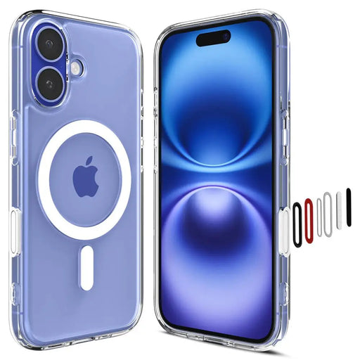 Spigen Ultra Hybrid ’T’ MagSafe iPhone 16 Case - White - Cell phone cases and covers<<<HurtelXML