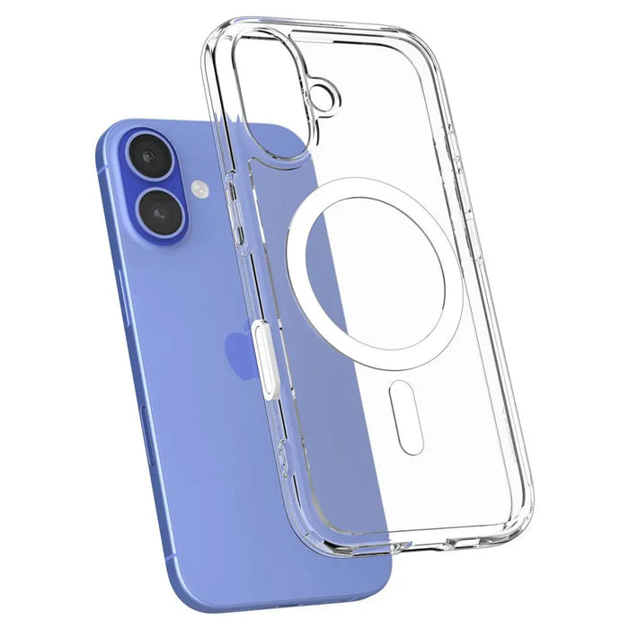 Spigen Ultra Hybrid ’T’ MagSafe iPhone 16 Case - White - Cell phone cases and covers<<<HurtelXML