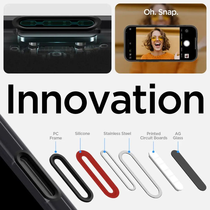 Spigen Ultra Hybrid ’T’ MagSafe iPhone 16e Case - Translucent Black - Cell phone cases and covers<<<HurtelXML