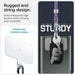 Spigen Universal Set Lanyard and Pendant - Purple - Other cell phone equipment<<<HurtelXML