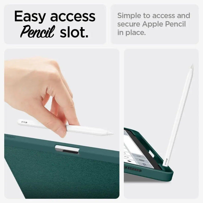 Spigen Urban Fit Case for iPad Air 10.9’’ 4/5 2020-2022 / 11.6’’ 2024 - Green - Cell phone cases and covers<<<HurtelXML