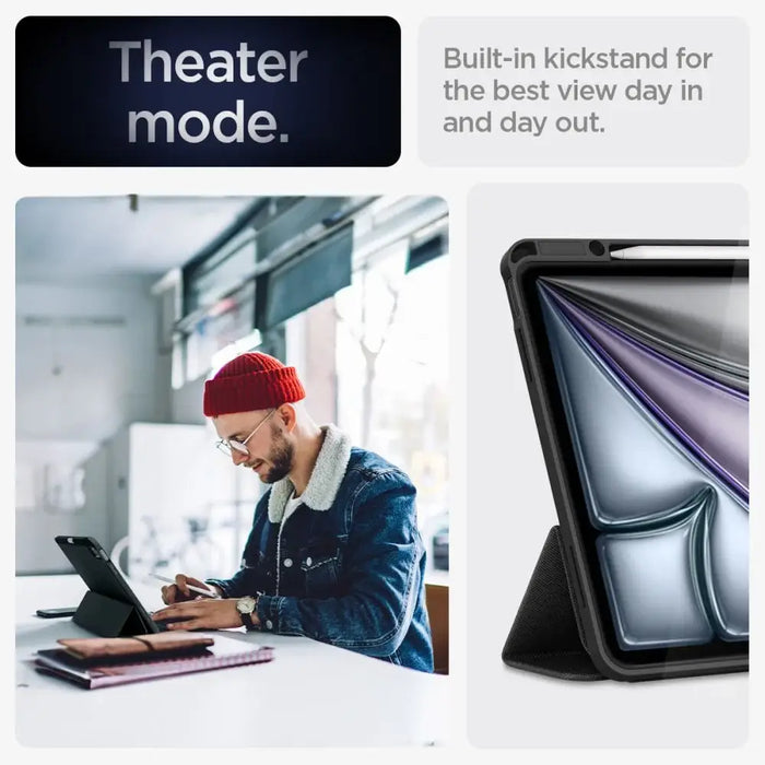 Spigen Urban Fit iPad Air 13’’ 2024 Case - Black - Cell phone cases and covers<<<HurtelXML