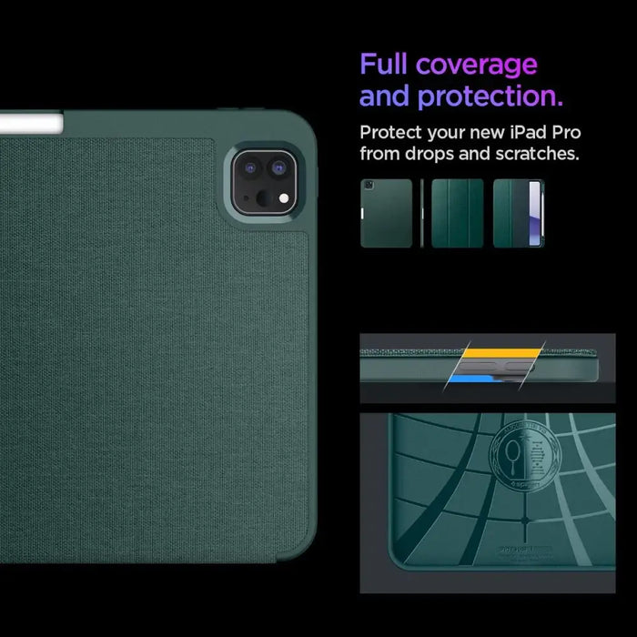 Spigen Urban Fit iPad Pro 11’’ 2024 Case - Green - Cell phone cases and covers<<<HurtelXML