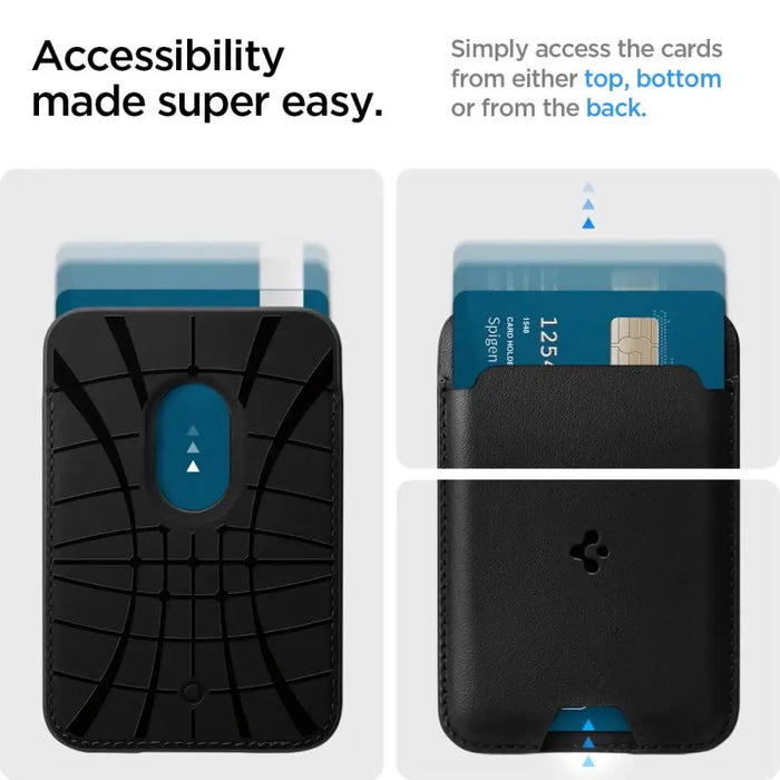 Spigen Valentinus Pro MagSafe Case - Black - Cell phone cases and covers<<<HurtelXML