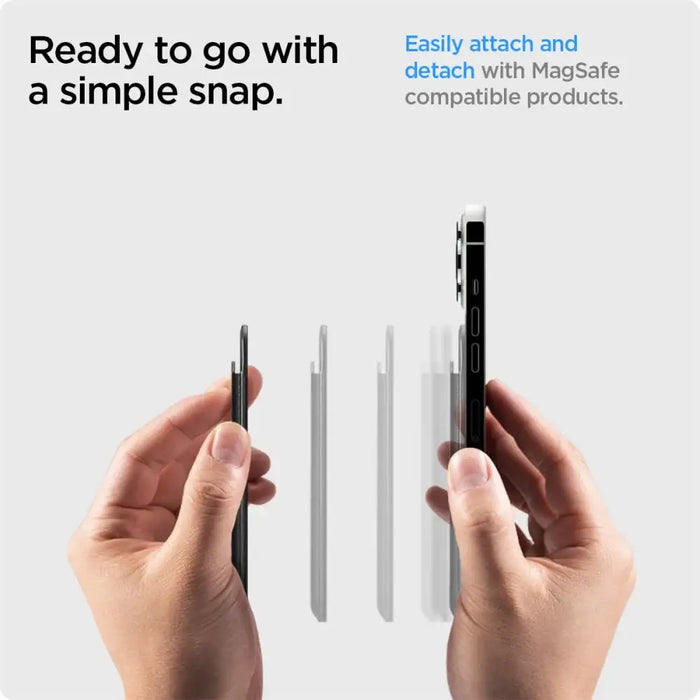 Spigen Valentinus Pro MagSafe Case - Black - Cell phone cases and covers<<<HurtelXML