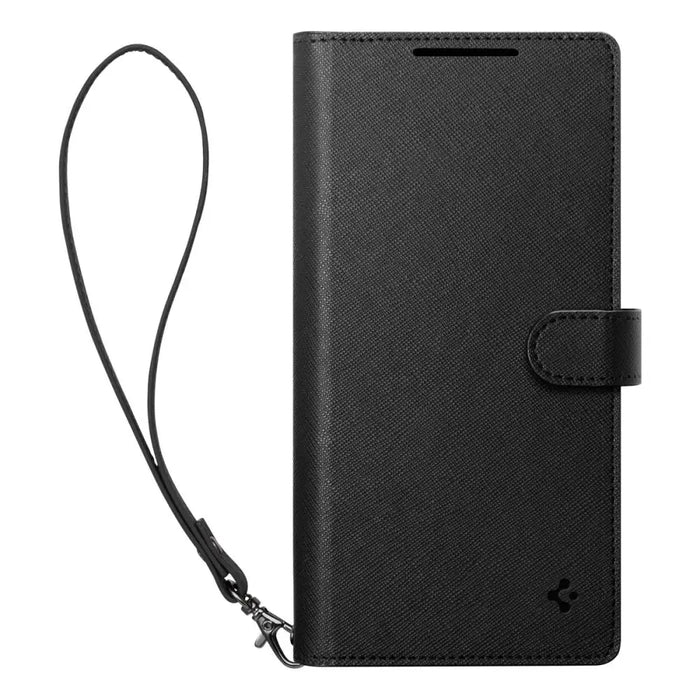 Spigen Wallet ’S’ Case for Samsung Galaxy S25 Ultra - Black - Cell phone cases and covers<<<HurtelXML