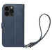Spigen Wallet S Pro Case for iPhone 15 Pro - Navy Blue - Cell phone cases and covers<<<HurtelXML