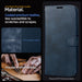 Spigen Wallet S Pro Case for iPhone 15 Pro - Navy Blue - Cell phone cases and covers<<<HurtelXML